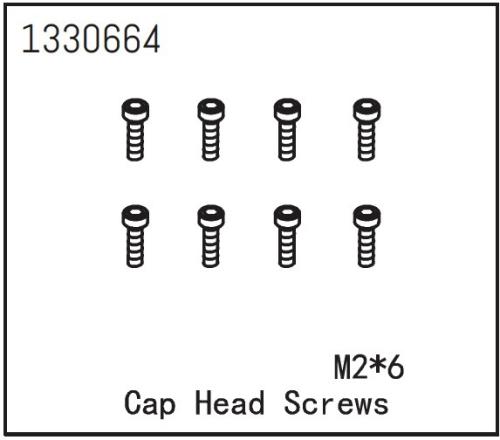 AB-1330664 - Zylinderkopfschrauben M26 Absima AB-1330664 AB-1330664 - Zylinderkopfschrauben M26 Absima AB-1330664