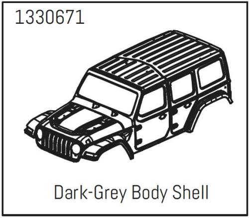 AB-1330671 - PC Karosserie Dunkelgrau - Yucatan Absima AB-1330671 AB-1330671 - PC Karosserie Dunkelgrau - Yucatan Absima AB-1330671