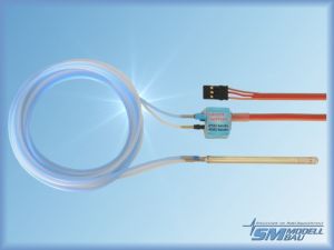 SM-2560 - Speed-Sensor fuer UniLog kompl. mit Staudruckrohr + Schlaeuche SM-Modellbau SM-2560