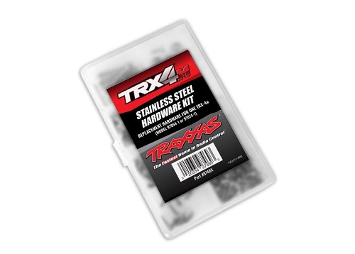 TRX9746X - Hardware Kit komplett Edelstahl TRX-4M Traxxas TRX9746X