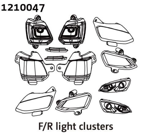 AB-1210047 - Vorder und Ruecklicht-Set Absima AB-1210047 AB-1210047 - Vorder und Ruecklicht-Set Absima AB-1210047