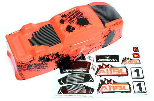AB-1230066 - Karosserie orange Truggy BL Absima AB-1230066 AB-1230066 - Karosserie orange Truggy BL Absima AB-1230066