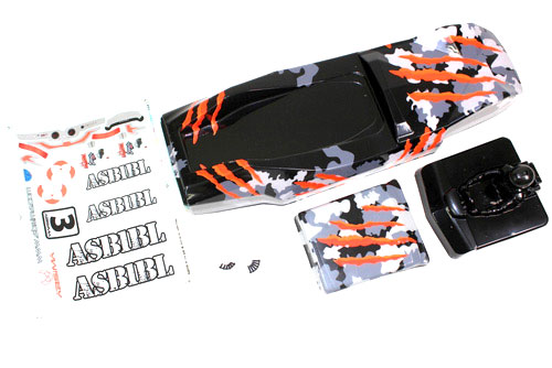 AB-1230120 - Karosserie camouflage_orange - Sand Buggy ASB1 Absima AB-1230120 AB-1230120 - Karosserie camouflage_orange - Sand Buggy ASB1 Absima AB-1230120