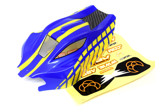 AB-1330216 - Karosserie blau_gelb - AB2.8BL Absima AB-1330216 AB-1330216 - Karosserie blau_gelb - AB2.8BL Absima AB-1330216