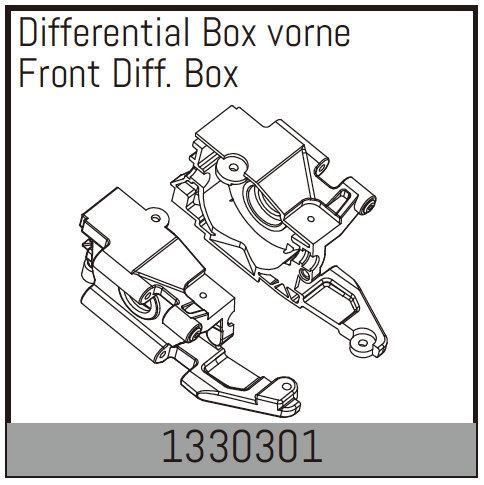 AB-1330301 - Differential Box vorne Absima AB-1330301 AB-1330301 - Differential Box vorne Absima AB-1330301