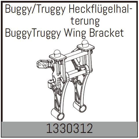 AB-1330312 - Heckfluegelhalterung Absima AB-1330312 AB-1330312 - Heckfluegelhalterung Absima AB-1330312
