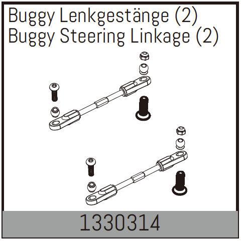 AB-1330314 - Buggy Lenkgestaenge (2) Absima AB-1330314 AB-1330314 - Buggy Lenkgestaenge (2) Absima AB-1330314