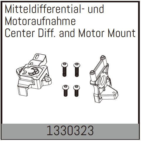 AB-1330323 - Mitteldifferential- und Motoraufnahme Absima AB-1330323 AB-1330323 - Mitteldifferential- und Motoraufnahme Absima AB-1330323