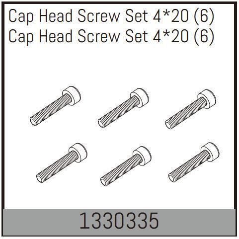 AB-1330335 - Zylinderkopfschraubenset 420 (6) Absima AB-1330335 AB-1330335 - Zylinderkopfschraubenset 420 (6) Absima AB-1330335