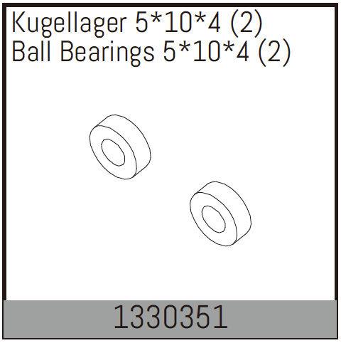 AB-1330351 - Kugellager 5104 (2) Absima AB-1330351 AB-1330351 - Kugellager 5104 (2) Absima AB-1330351