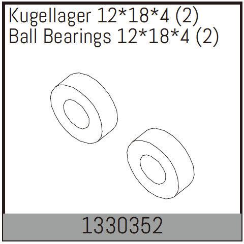 AB-1330352 - Kugellager 12184 (2) Absima AB-1330352 AB-1330352 - Kugellager 12184 (2) Absima AB-1330352