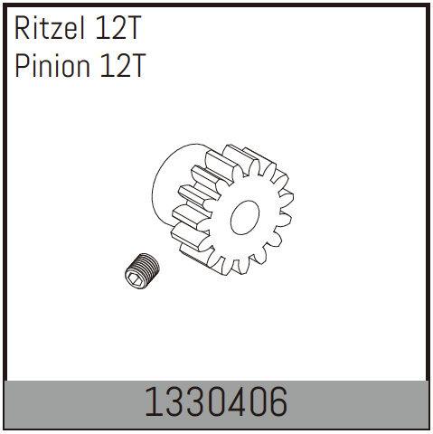 AB-1330406 - Ritzel 12T Absima AB-1330406 AB-1330406 - Ritzel 12T Absima AB-1330406