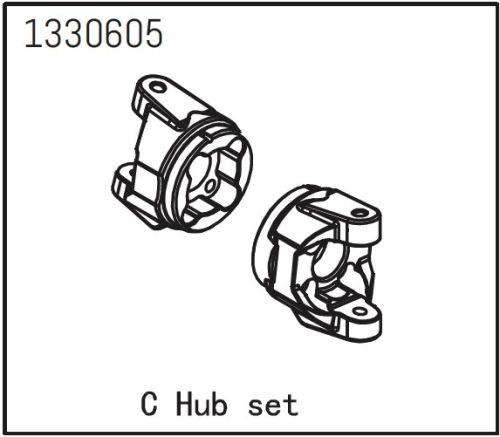 AB-1330605 - Caster Block Set - Yucatan Absima AB-1330605 AB-1330605 - Caster Block Set - Yucatan Absima AB-1330605