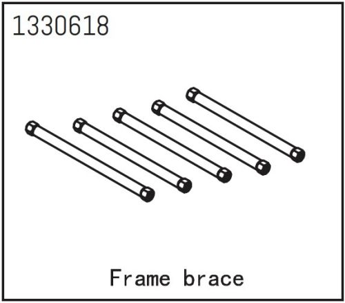 AB-1330618 - Chassis Rahmenstrebe - Yucatan Absima AB-1330618 AB-1330618 - Chassis Rahmenstrebe - Yucatan Absima AB-1330618
