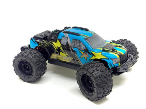 AB-16031 - 1:16 BL_3S Monster Truck Mini AMT Fluo-Blue RTR Absima AB-16031 AB-16031 - 1:16 BL_3S Monster Truck Mini AMT Fluo-Blue RTR Absima AB-16031