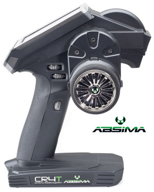 AB-2000003 - CR4T 2.4GHz 4-Kanal Sender Touch Display Absima AB-2000003 AB-2000003 - CR4T 2.4GHz 4-Kanal Sender Touch Display Absima AB-2000003