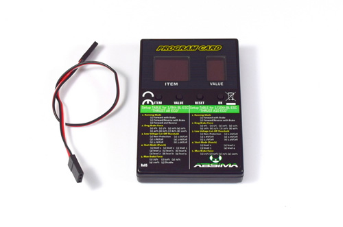 AB-2110041 - Programmbox THRUST BL ECO 1:10 _ 1:8 Absima AB-2110041 AB-2110041 - Programmbox THRUST BL ECO 1:10 _ 1:8 Absima AB-2110041