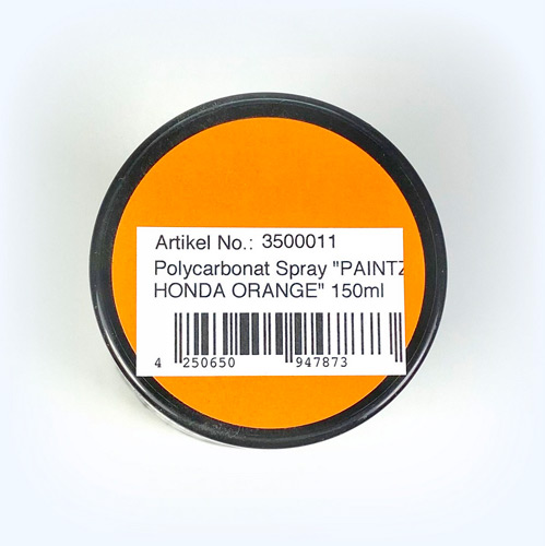 AB-3500011 - Polycarbonat Spray HONDA ORANGE 150ml Absima AB-3500011 AB-3500011 - Polycarbonat Spray HONDA ORANGE 150ml Absima AB-3500011