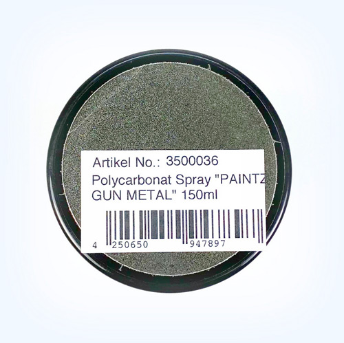 AB-3500036 - Polycarbonat Spray GUN METAL 150ml Absima AB-3500036 AB-3500036 - Polycarbonat Spray GUN METAL 150ml Absima AB-3500036