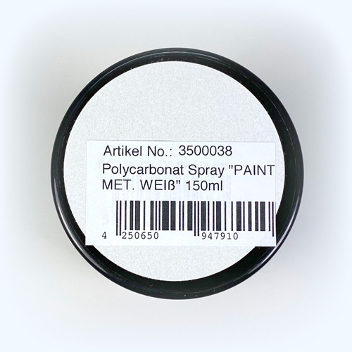 AB-3500038 - Polycarbonat Spray MET. WEISz 150ml Absima AB-3500038 AB-3500038 - Polycarbonat Spray MET. WEISz 150ml Absima AB-3500038