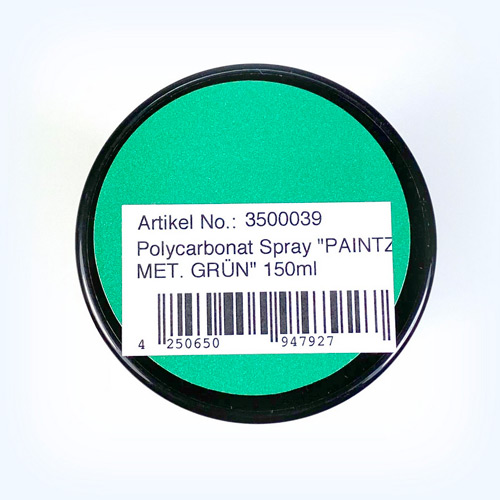 AB-3500039 - Polycarbonat Spray MET. GRUeN 150ml Absima AB-3500039 AB-3500039 - Polycarbonat Spray MET. GRUeN 150ml Absima AB-3500039