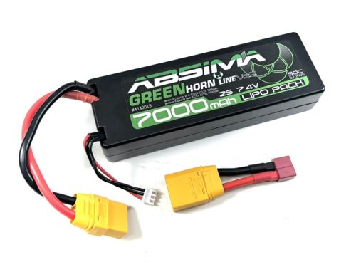 AB-4140019 - Absima Vol.2 LiPo 2S 7.4V-50C 7000 HC (XT90_T-Plug) AB-4140019 AB-4140019 - Absima Vol.2 LiPo 2S 7.4V-50C 7000 HC (XT90_T-Plug) AB-4140019