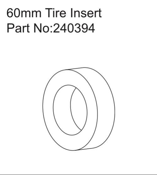 AB-240394 - 1.2 60mm Tire Insert Absima AB-240394 AB-240394 - 1.2 60mm Tire Insert Absima AB-240394