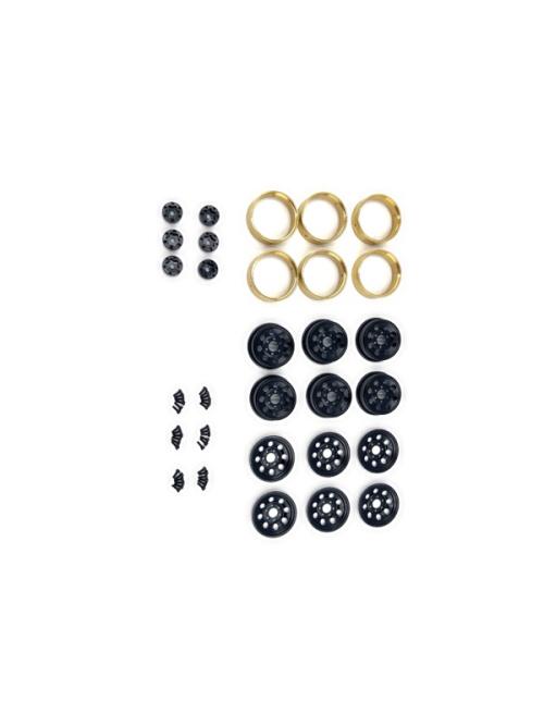 AB-240480 - CR-18P 6X6 1.2 Steelie Bead Lock Wheel ( Black ) Absima AB-240480 AB-240480 - CR-18P 6X6 1.2 Steelie Bead Lock Wheel ( Black ) Absima AB-240480