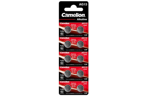 CAG13-BP10 - LR44 13GA 1.5V Knopfzelle 10 St Camelion CAG13-BP10 CAG13-BP10 - LR44 13GA 1.5V Knopfzelle 10 St Camelion CAG13-BP10