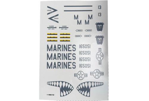 AH470LPJ009 - 470L AH-1 Aufklebersatz Marine Roban AH470LPJ009 AH470LPJ009 - 470L AH-1 Aufklebersatz Marine Roban AH470LPJ009