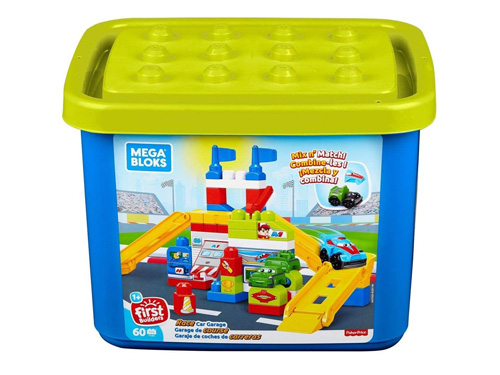 AMZ-0026 - Fisher Price Mega Bloks FVJ02 - First Builders Race Garage MEGABLOKS AMZ-0026 AMZ-0026 - Fisher Price Mega Bloks FVJ02 - First Builders Race Garage MEGABLOKS AMZ-0026