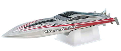 AQUB24SW - Revolt 30 Rennboot silber_weiSz - RTR AquaCraft AQUB24SW