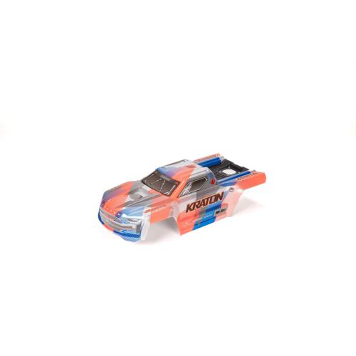 ARA-1517 - 1_8 Painted Body with Decals. Blue_Orange: KRATON 6S BLX V6 ARRMA ARA-1517 ARA-1517 - 1_8 Painted Body with Decals. Blue_Orange: KRATON 6S BLX V6 ARRMA ARA-1517