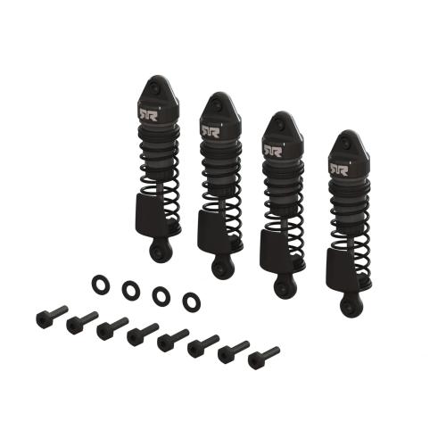 ARA-1560 - Aluminum Shock Set. 58mm Length. 2000cSt Oil. Gunmetal: GROM ARRMA ARA-1560 ARA-1560 - Aluminum Shock Set. 58mm Length. 2000cSt Oil. Gunmetal: GROM ARRMA ARA-1560