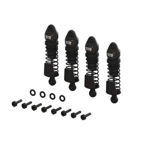 ARA-1567 - Aluminum Shock Set. 58mm Length. 1000 cSt Oil (4). Black: GROM ARRMA ARA-1567 ARA-1567 - Aluminum Shock Set. 58mm Length. 1000 cSt Oil (4). Black: GROM ARRMA ARA-1567
