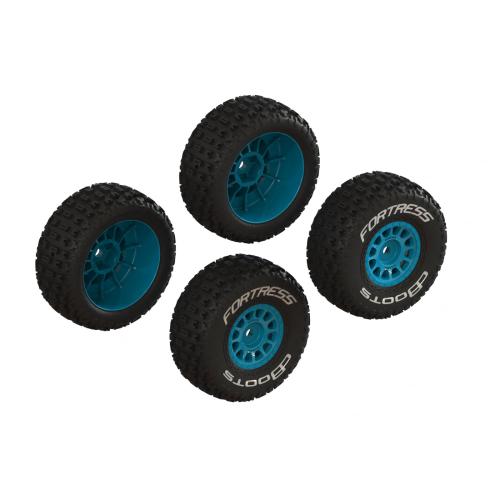 ARA-1571 - dBoots FORTRESS Glued Tire Set. Blue (2 Pairs) ARRMA ARA-1571 ARA-1571 - dBoots FORTRESS Glued Tire Set. Blue (2 Pairs) ARRMA ARA-1571