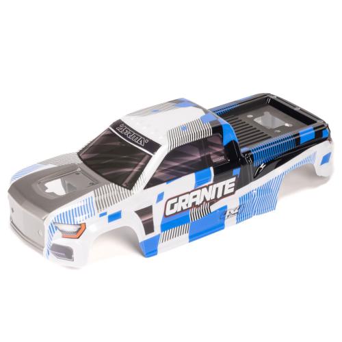 ARA-2246 - 1_10 Clipless Painted Decaled Body. Blue: GRANITE 4X4 ARRMA ARA-2246 ARA-2246 - 1_10 Clipless Painted Decaled Body. Blue: GRANITE 4X4 ARRMA ARA-2246