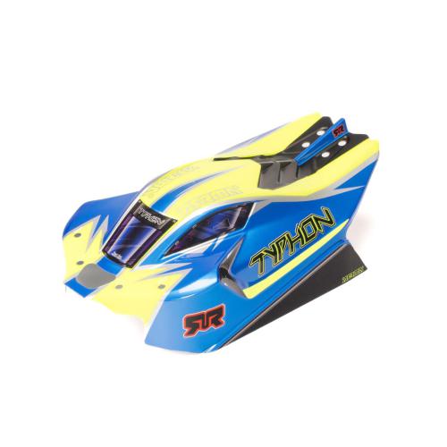 ARA-2249 - 1_8 Clipless Painted Decaled Body. Blue: TYPHON 4X4 ARRMA ARA-2249 ARA-2249 - 1_8 Clipless Painted Decaled Body. Blue: TYPHON 4X4 ARRMA ARA-2249
