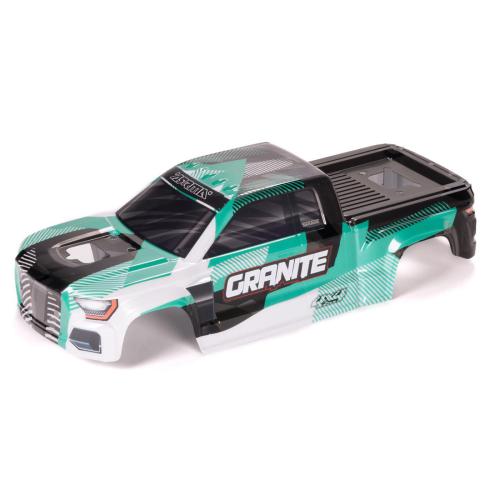 ARA-2317 - 1_10 Clipless Painted Decaled Trimmed Body. Green_Black: GRANITE 4X4 ARRMA ARA-2317 ARA-2317 - 1_10 Clipless Painted Decaled Trimmed Body. Green_Black: GRANITE 4X4 ARRMA ARA-2317