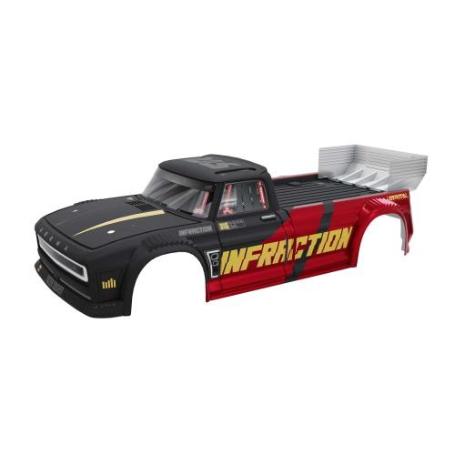 ARA-2645 - INFRACTION Karosserie schwarz_rot ARRMA ARA-2645 ARA-2645 - INFRACTION Karosserie schwarz_rot ARRMA ARA-2645