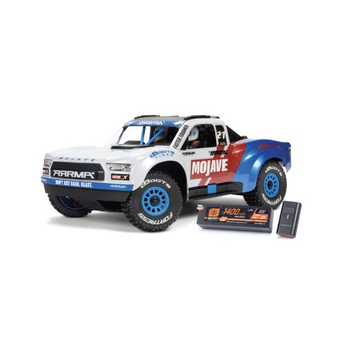 ARA2304ST2 - MOJAVE GROM 223S BLX Brushless 4X4 Small Scale Desert Truck. White ARRMA ARA2304ST2 ARA2304ST2 - MOJAVE GROM 223S BLX Brushless 4X4 Small Scale Desert Truck. White ARRMA ARA2304ST2
