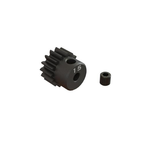 ARA311077 - 15T 0.8Mod 1_8 Bore CNC Steel Pinion Gear ARRMA ARA311077 ARA311077 - 15T 0.8Mod 1_8 Bore CNC Steel Pinion Gear ARRMA ARA311077