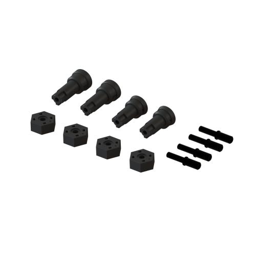 ARA311229 - Wheel Axle and Hub Set B: GROM ARRMA ARA311229 ARA311229 - Wheel Axle and Hub Set B: GROM ARRMA ARA311229