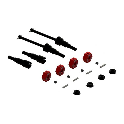 ARA311231 - Metal Axle & Wheel Hex Set B : GROM ARRMA ARA311231 ARA311231 - Metal Axle & Wheel Hex Set B : GROM ARRMA ARA311231