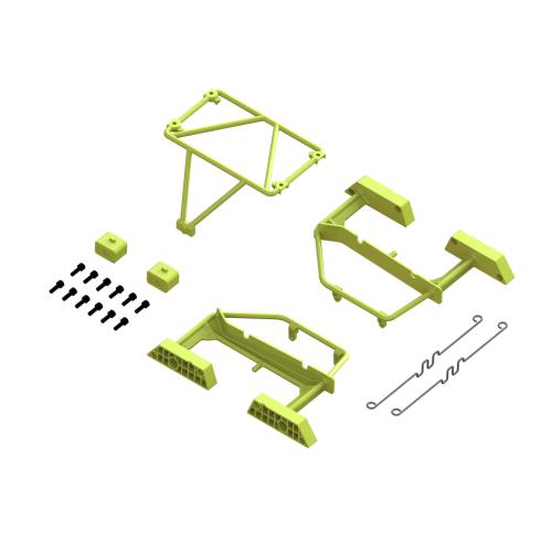 ARA320819 - Desert Truck Body Roll Cage Set. Yellow: GROM ARRMA ARA320819 ARA320819 - Desert Truck Body Roll Cage Set. Yellow: GROM ARRMA ARA320819