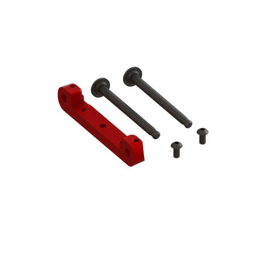 ARA330659 - Front Upper Suspension Mount CNC Aluminum Red ARRMA ARA330659 ARA330659 - Front Upper Suspension Mount CNC Aluminum Red ARRMA ARA330659