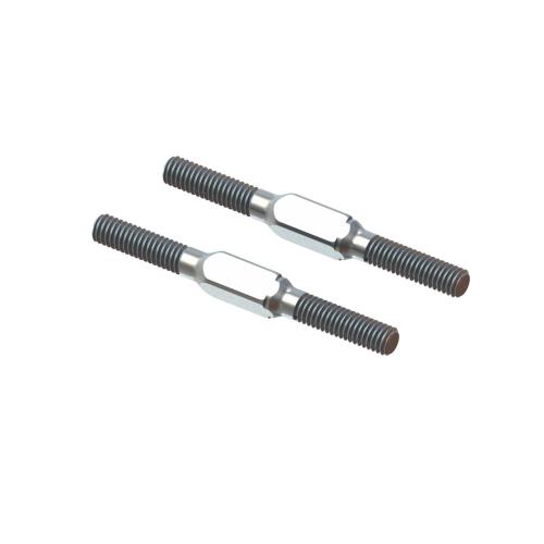 ARA340176 - Steel Turnbuckle. M4x45mm Silver (2): EXB ARRMA ARA340176 ARA340176 - Steel Turnbuckle. M4x45mm Silver (2): EXB ARRMA ARA340176