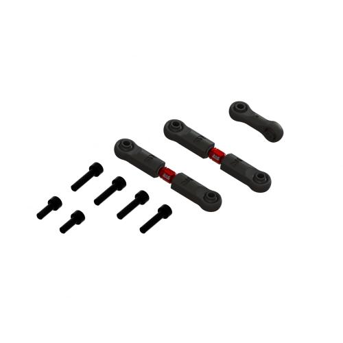 ARA340217 - Aluminum Adjustable Steering Links Set B: GROM ARRMA ARA340217 ARA340217 - Aluminum Adjustable Steering Links Set B: GROM ARRMA ARA340217