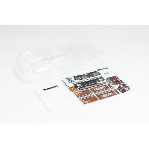 ARA402322 - 1_10 Clear Body with Decals and Window Masks: OUTCAST 4X4 BLX ARRMA ARA402322 ARA402322 - 1_10 Clear Body with Decals and Window Masks: OUTCAST 4X4 BLX ARRMA ARA402322