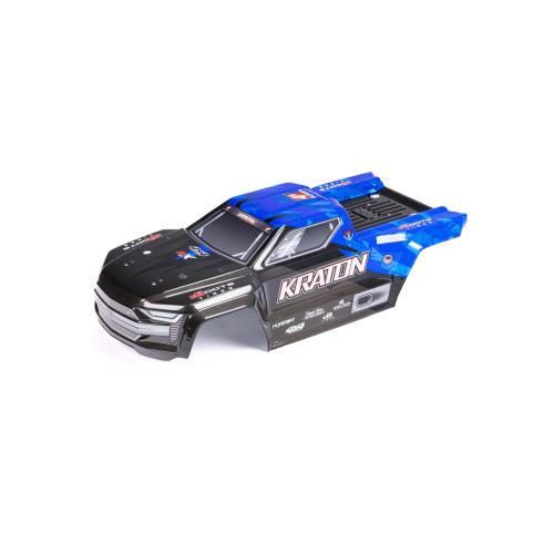 ARA402329 - 1_10 Painted Body. Black_Blue: KRATON 4X4 4S BLX ARRMA ARA402329 ARA402329 - 1_10 Painted Body. Black_Blue: KRATON 4X4 4S BLX ARRMA ARA402329